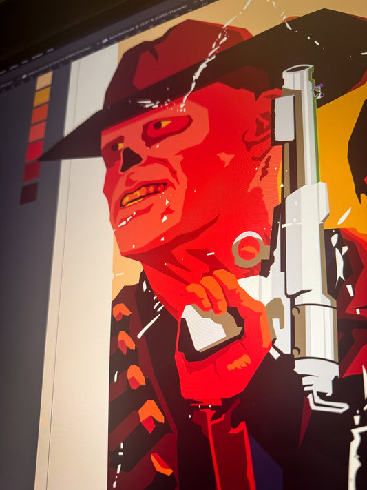 War Never Changes Signed Art Print