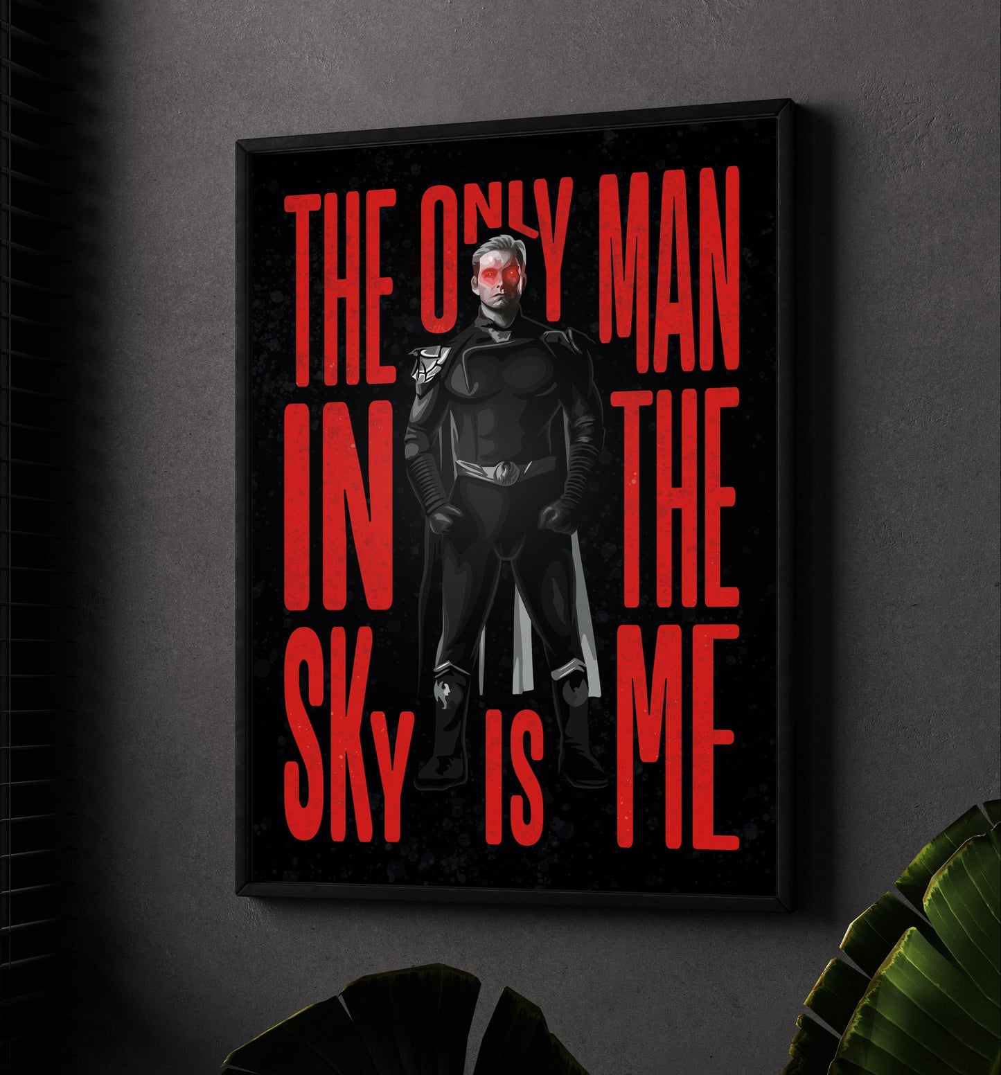 "The Only Man In The Sky" Art Print