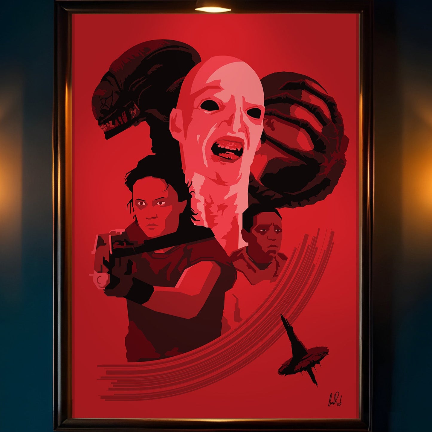 Romulus Signed Art Print