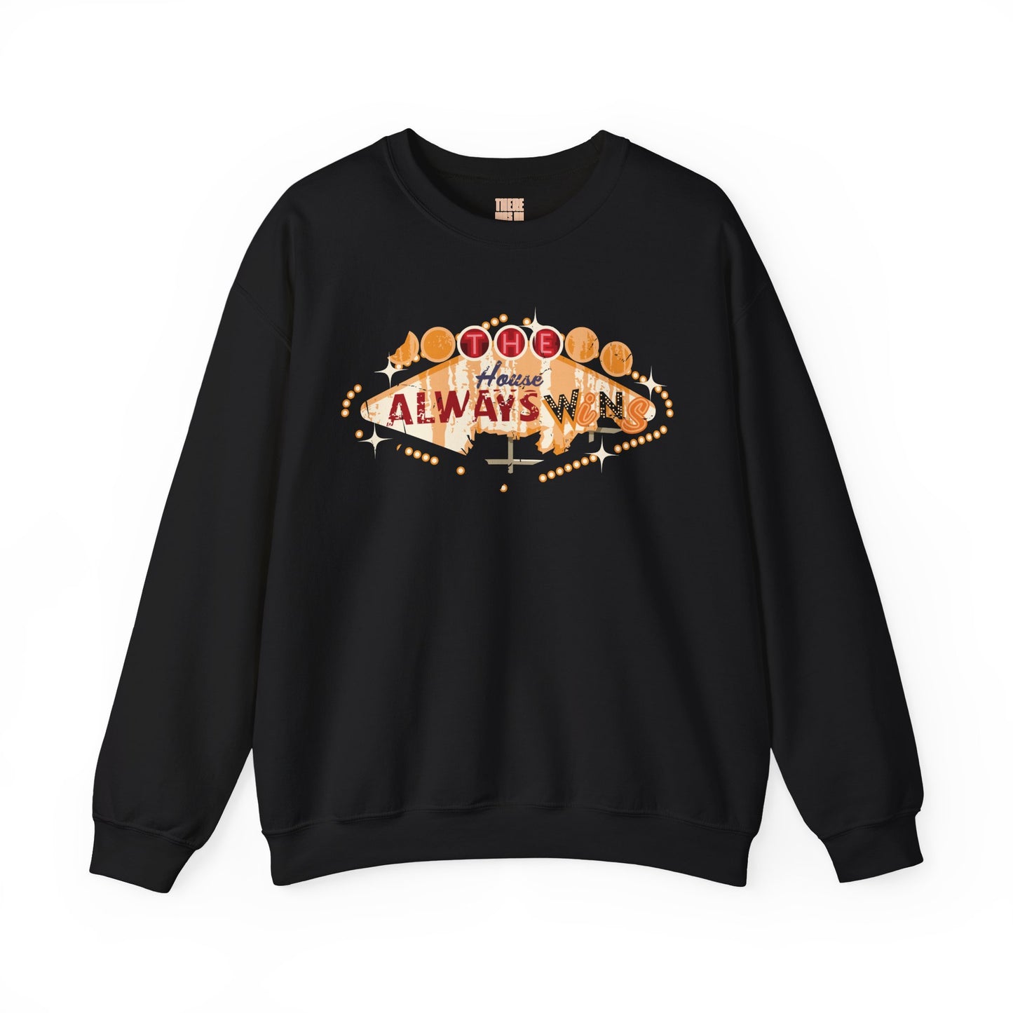 "The House Always Wins" Unisex Crewneck Sweatshirt