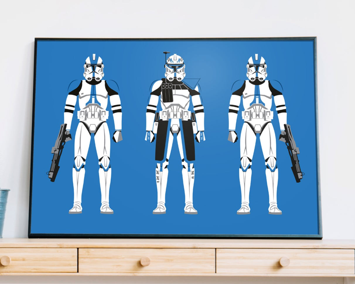 "The 501st" Art Print