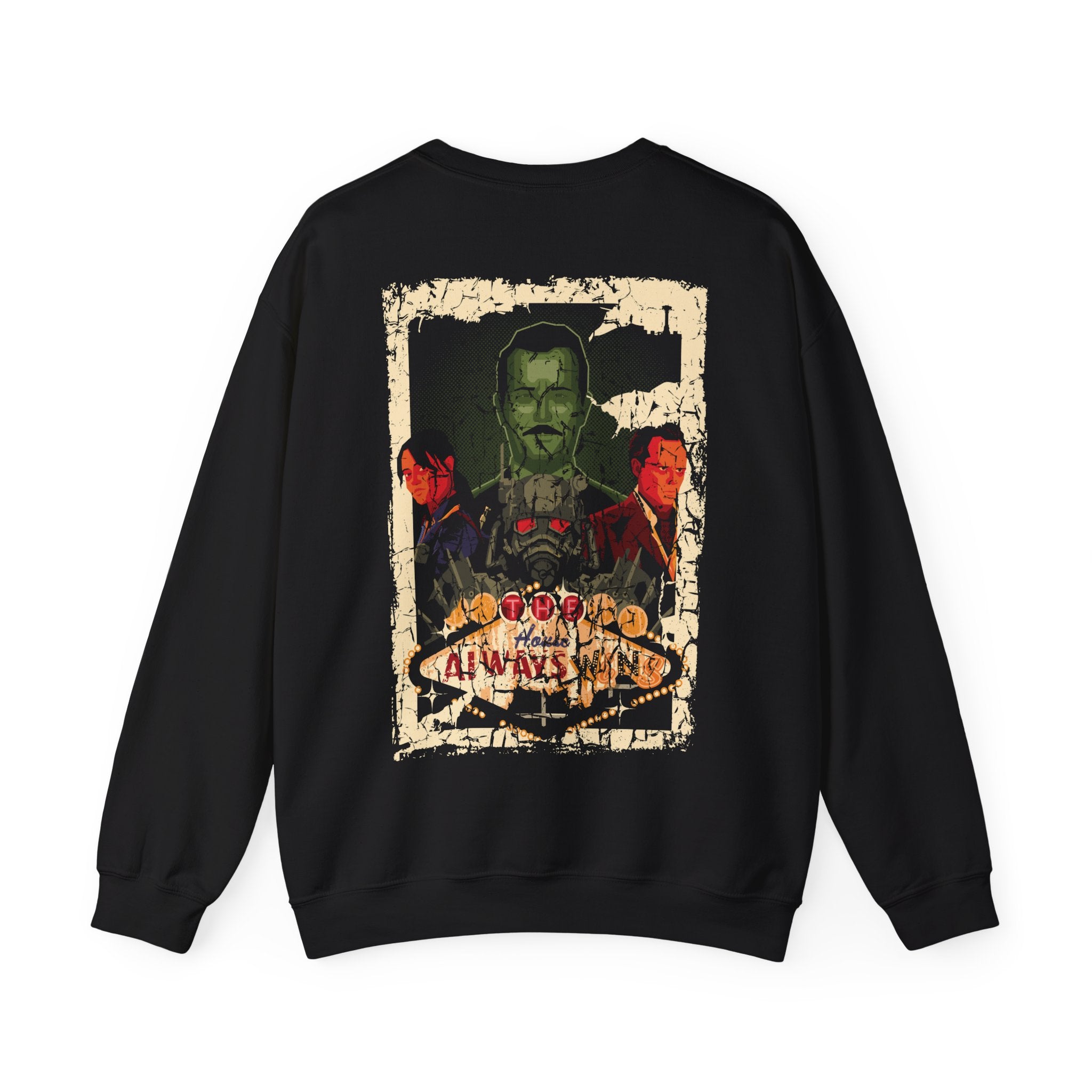 "The House Always Wins" Unisex Crewneck Sweatshirt