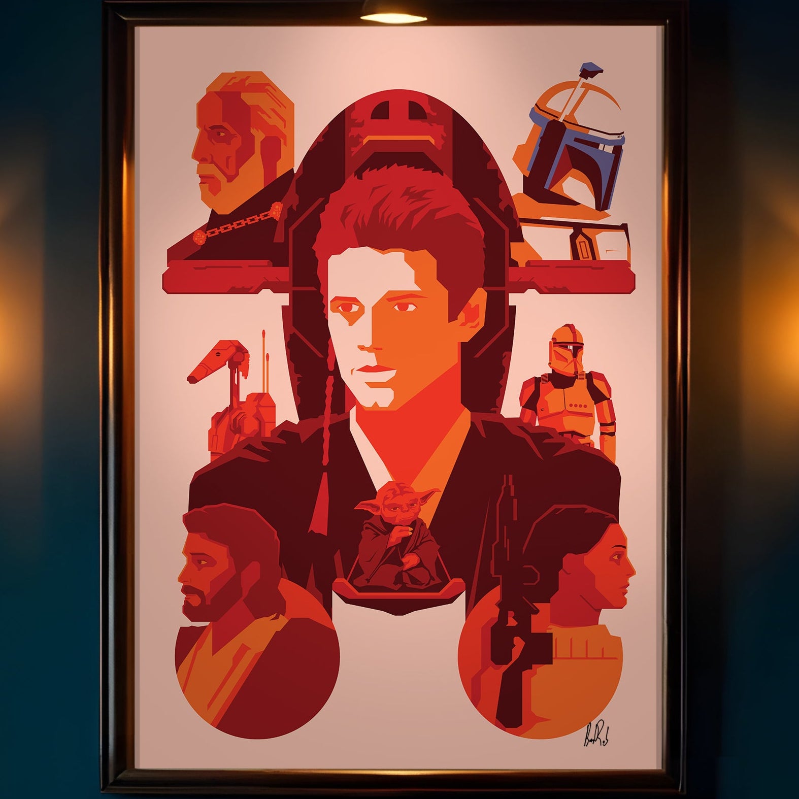 Episode II Signed Art Print
