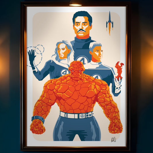 Fantastic 4 Signed Art Print