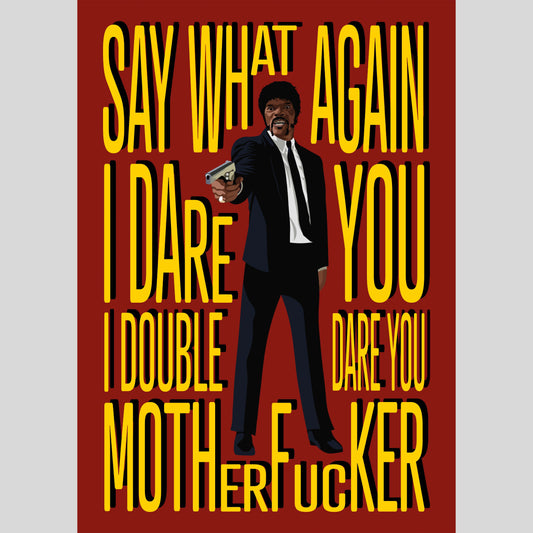 "Say What Again" Art Print