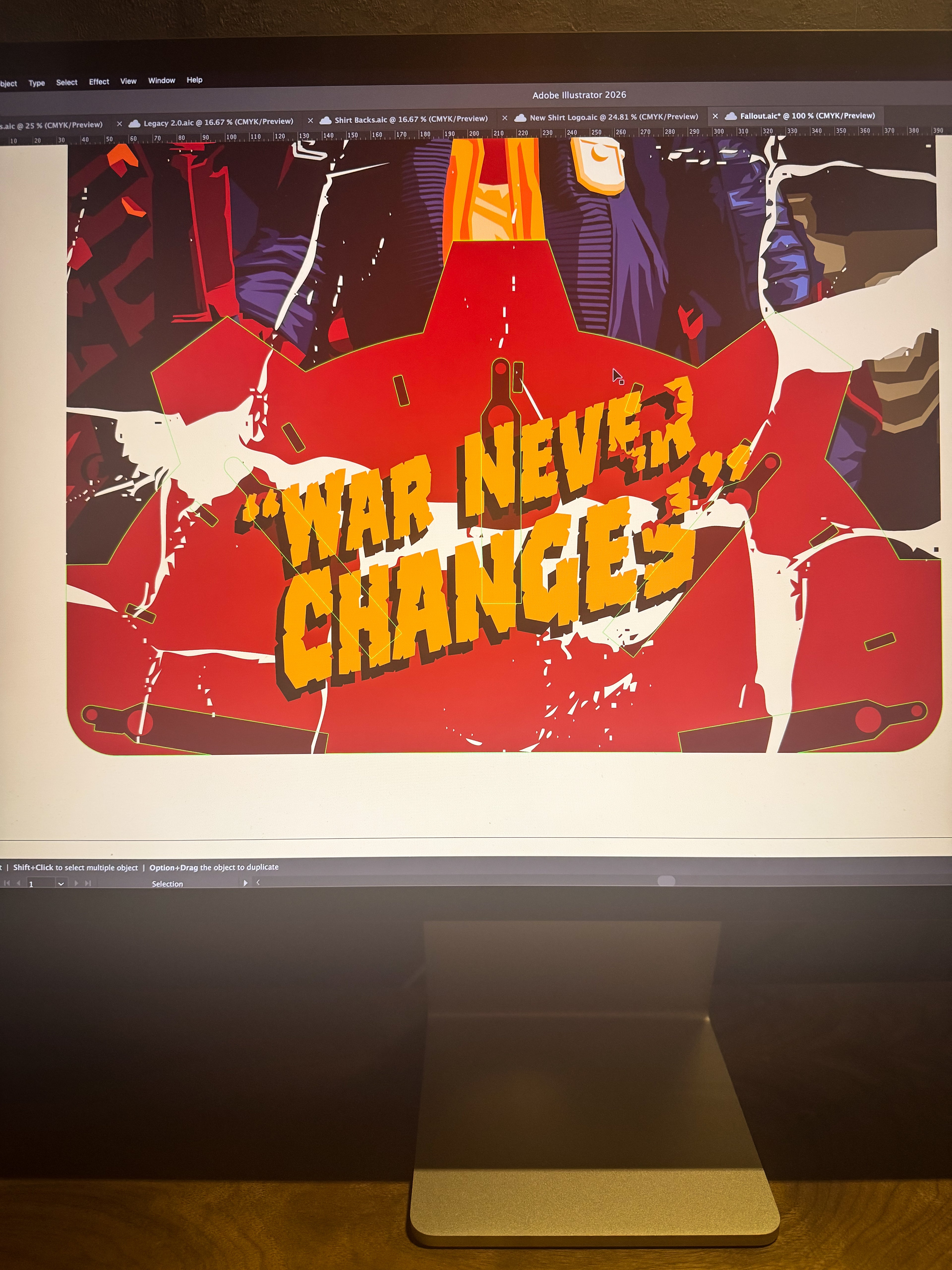 War Never Changes Signed Art Print
