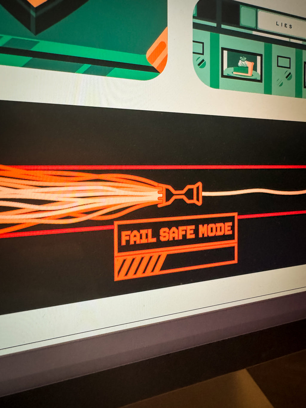 Fail Safe Mode Signed Art Print