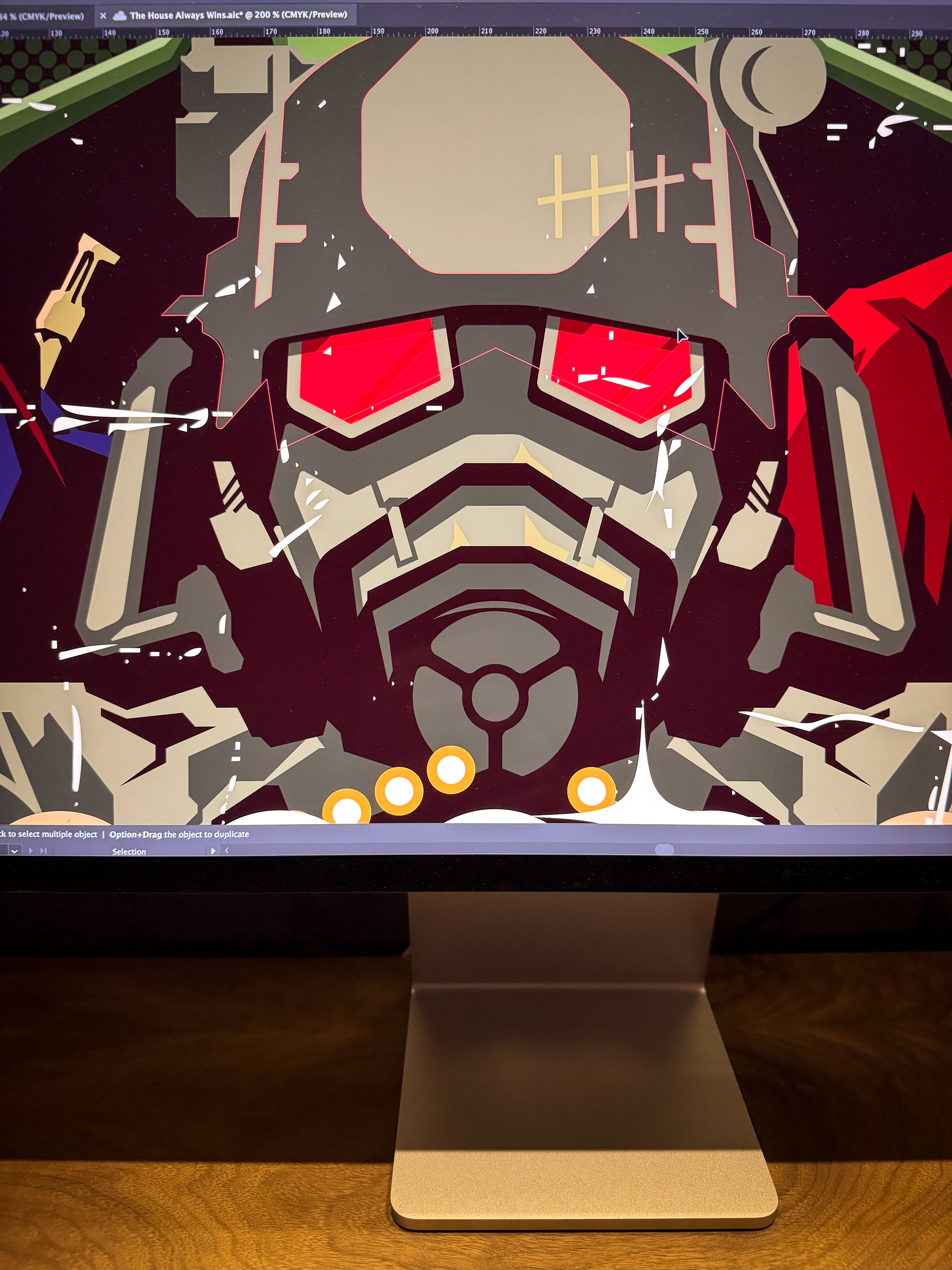 The House Always Wins Signed Art Print