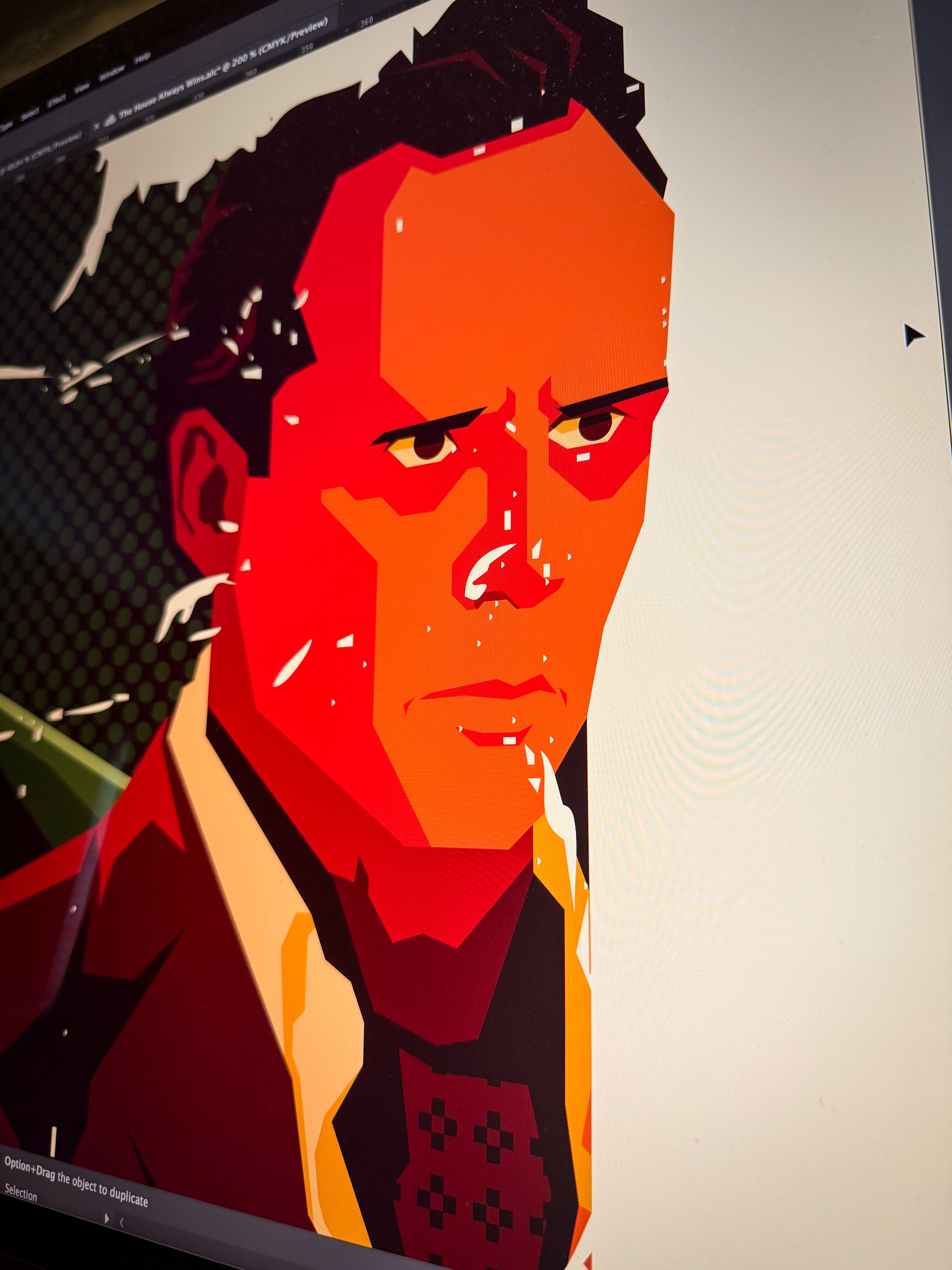 The House Always Wins Signed Art Print