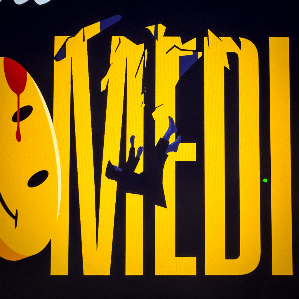 Tonight A Comedian Died Signed Art Print