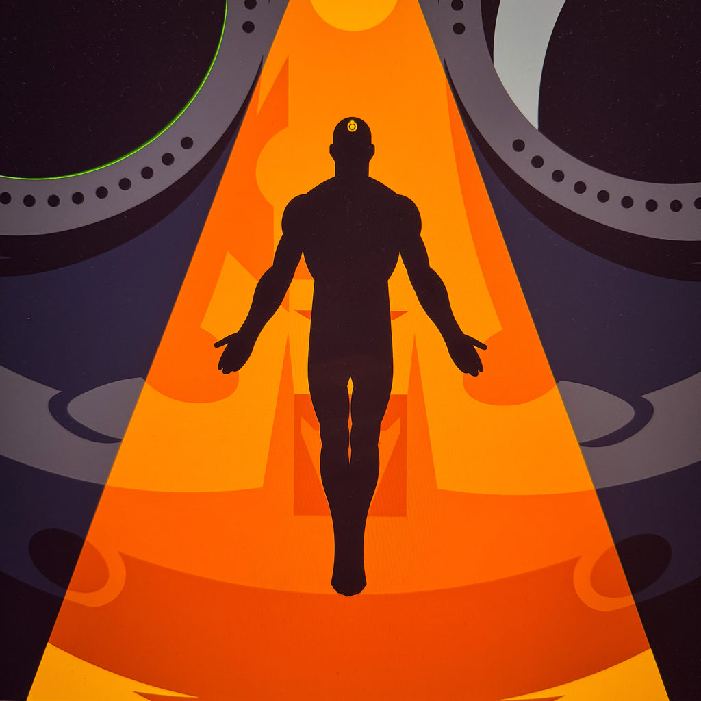 Tonight A Comedian Died Signed Art Print