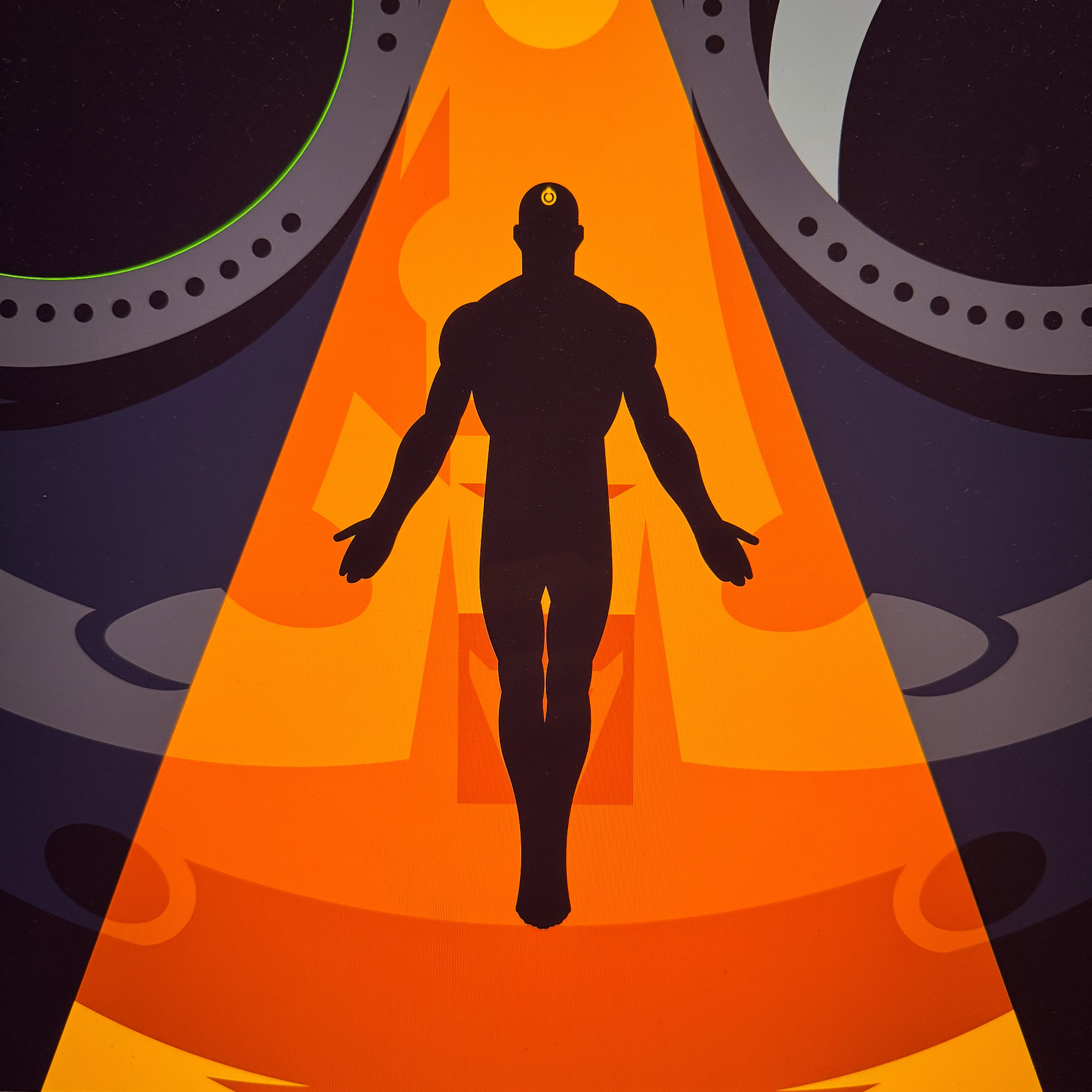 Tonight A Comedian Died Signed Art Print