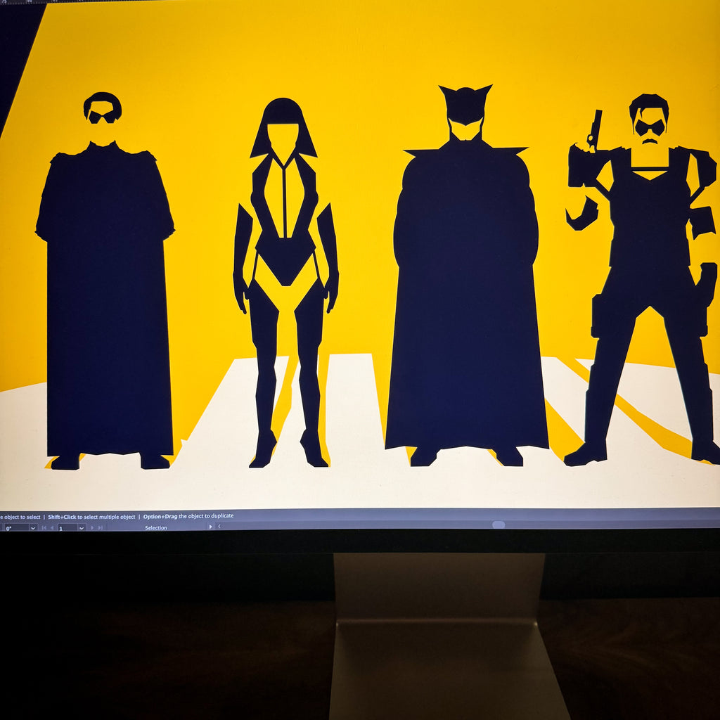 Tonight A Comedian Died Signed Art Print