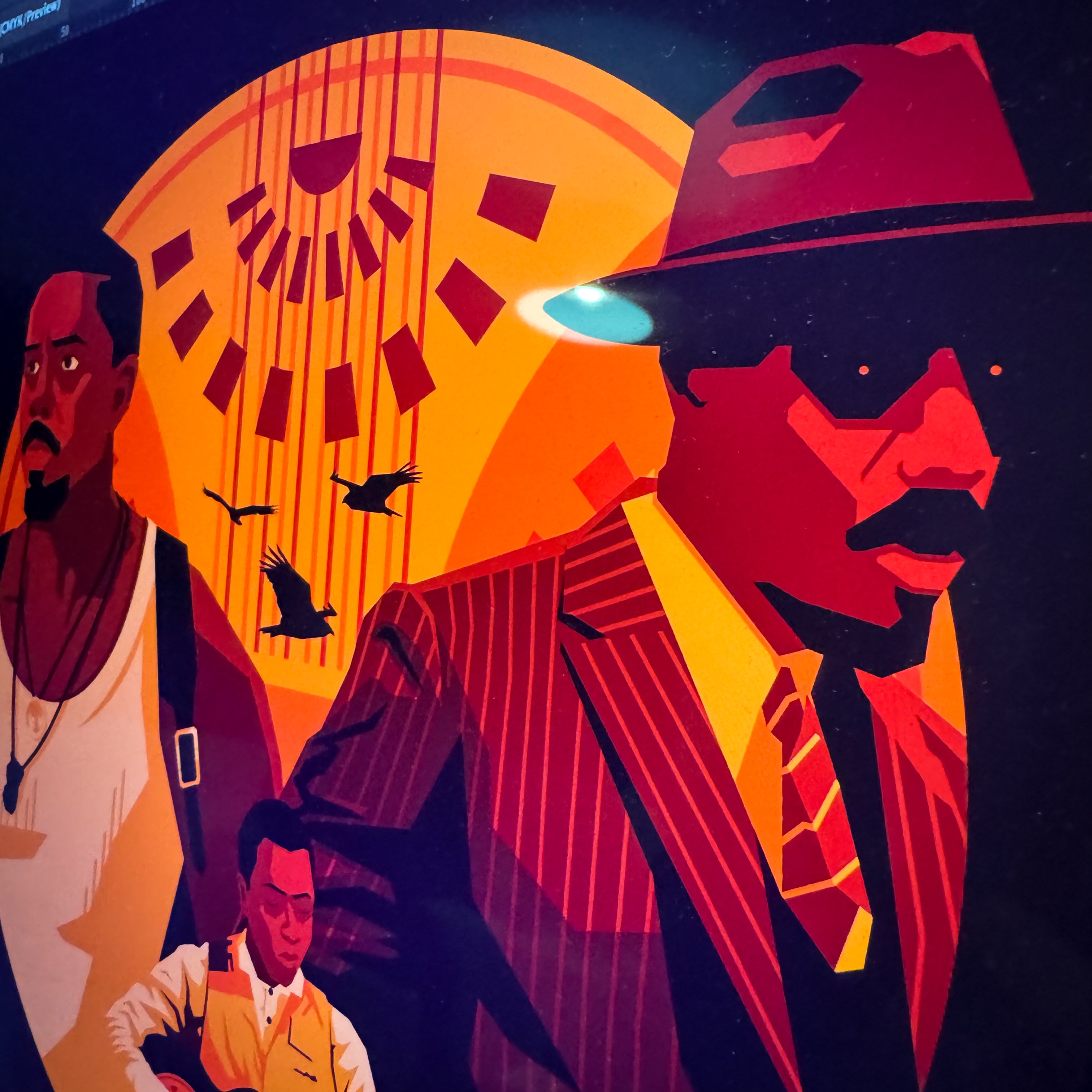 Last Time I Seen The Sun Signed Art Print