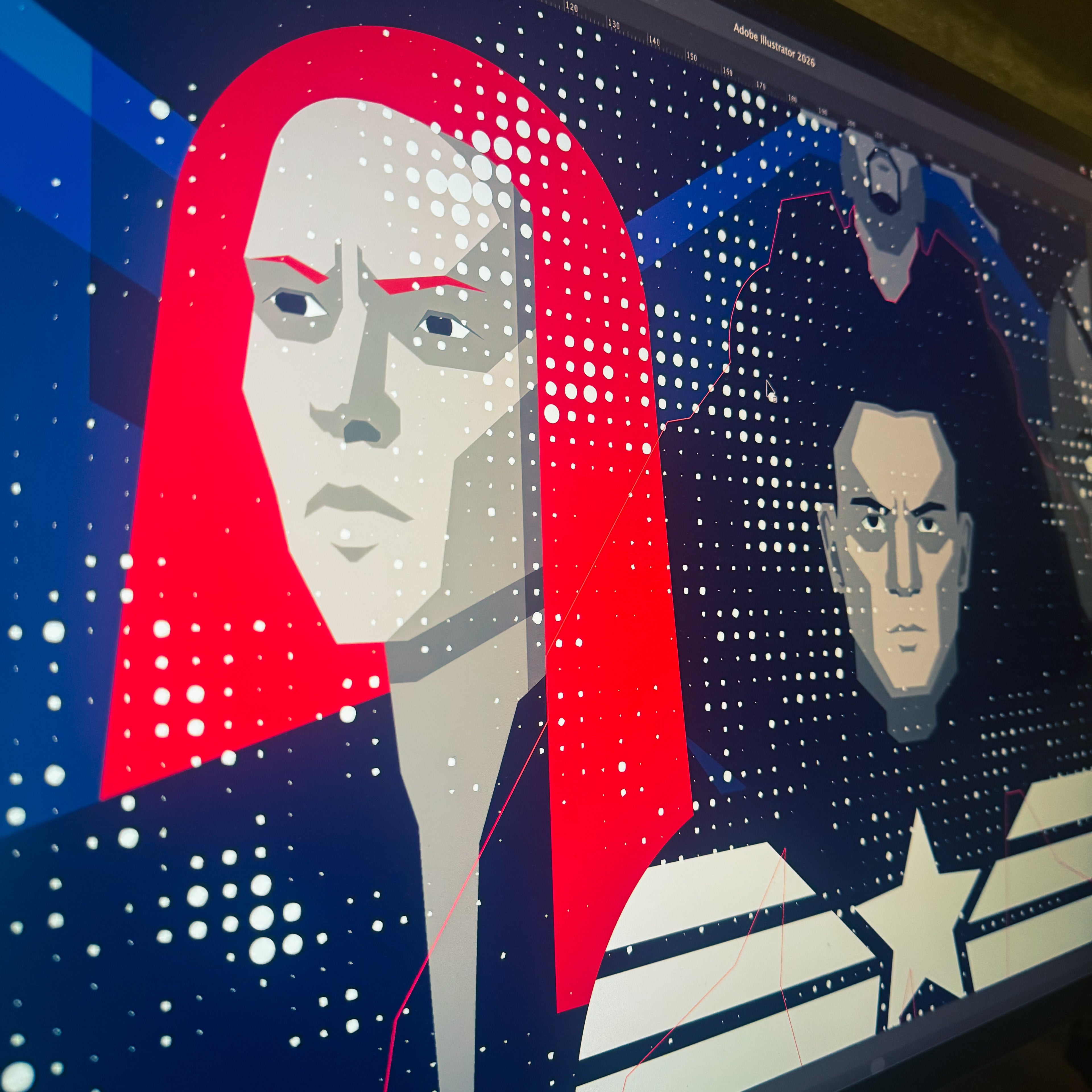 Til The End of the Line Signed Art Print