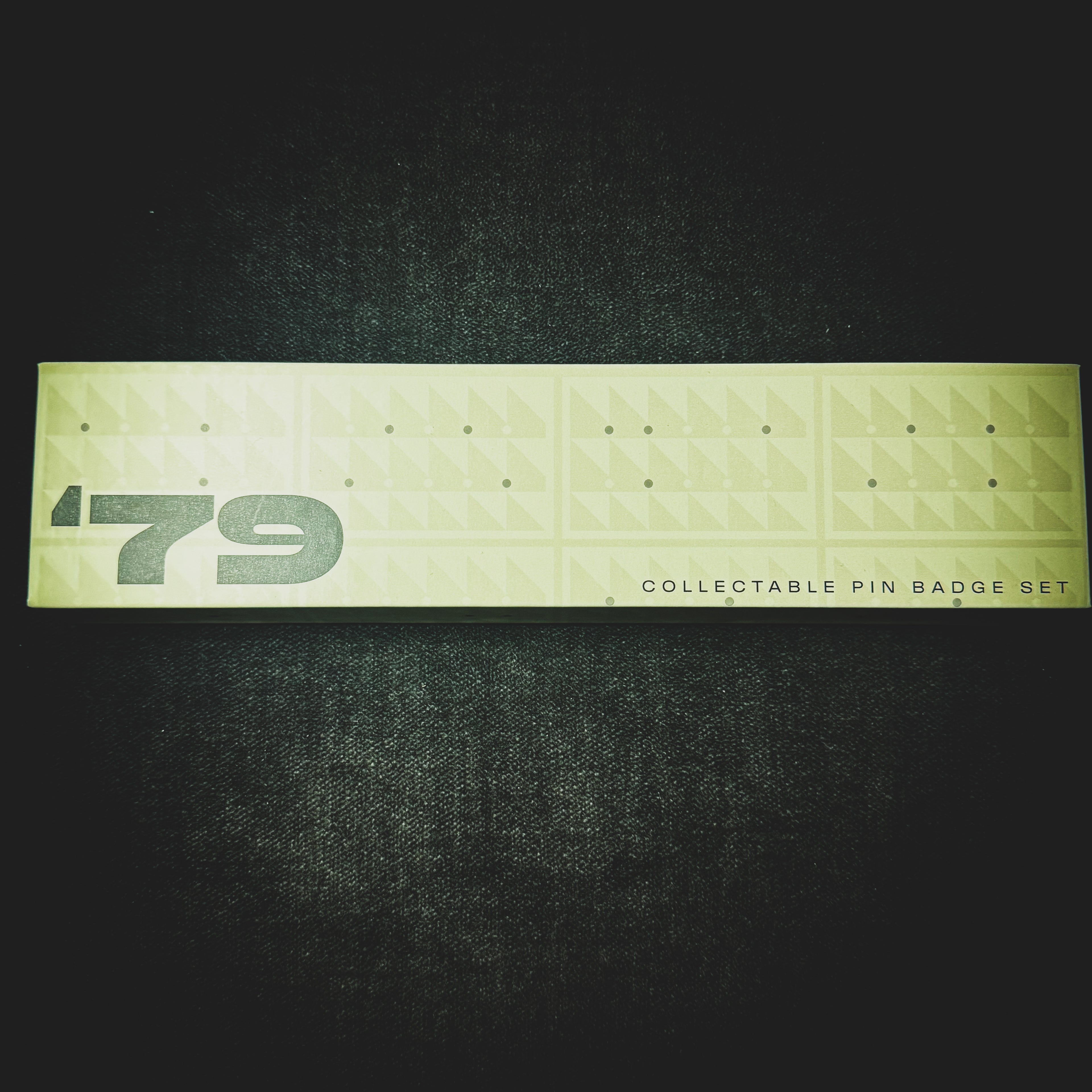 "79" Collectable Pin Badge Set