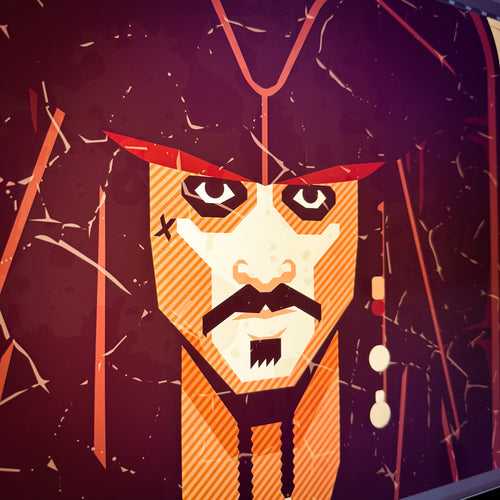 A Pirate's Life for Me Signed Art Print