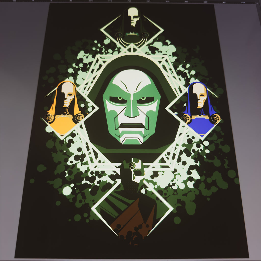 Hell Answers to Me Signed Art Print
