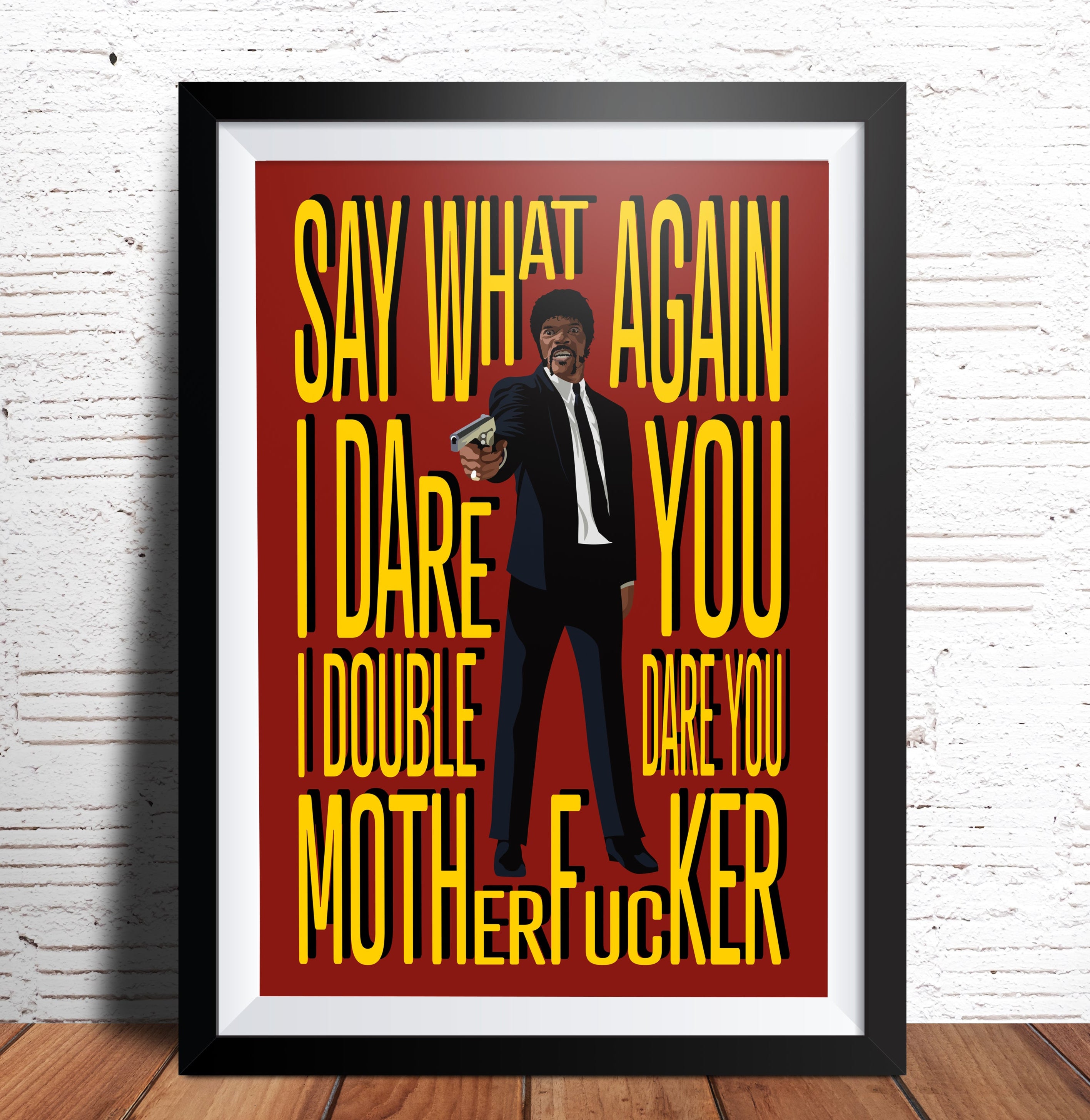 "Say What Again" Art Print