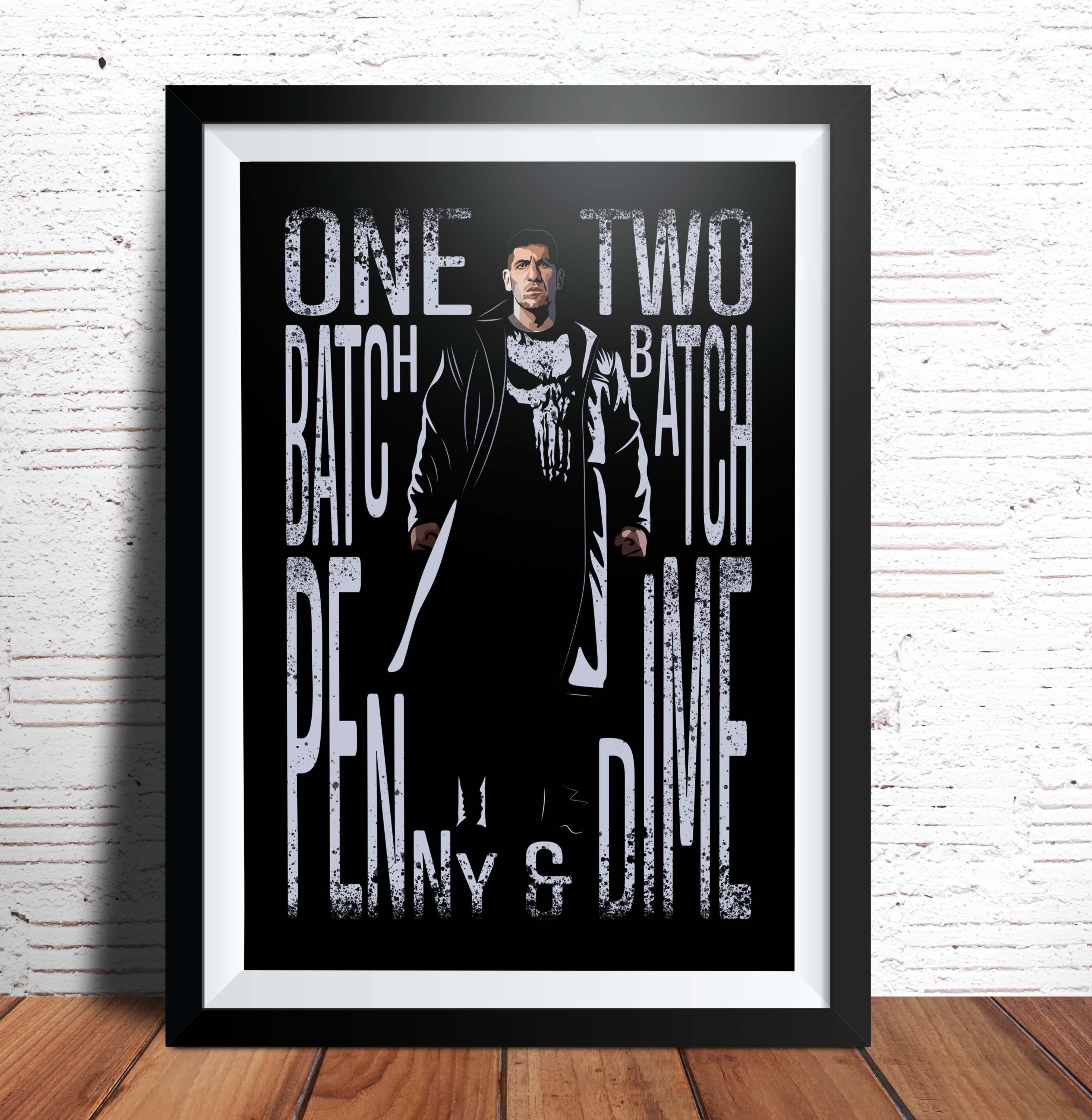 "Penny & Dime" Art Print
