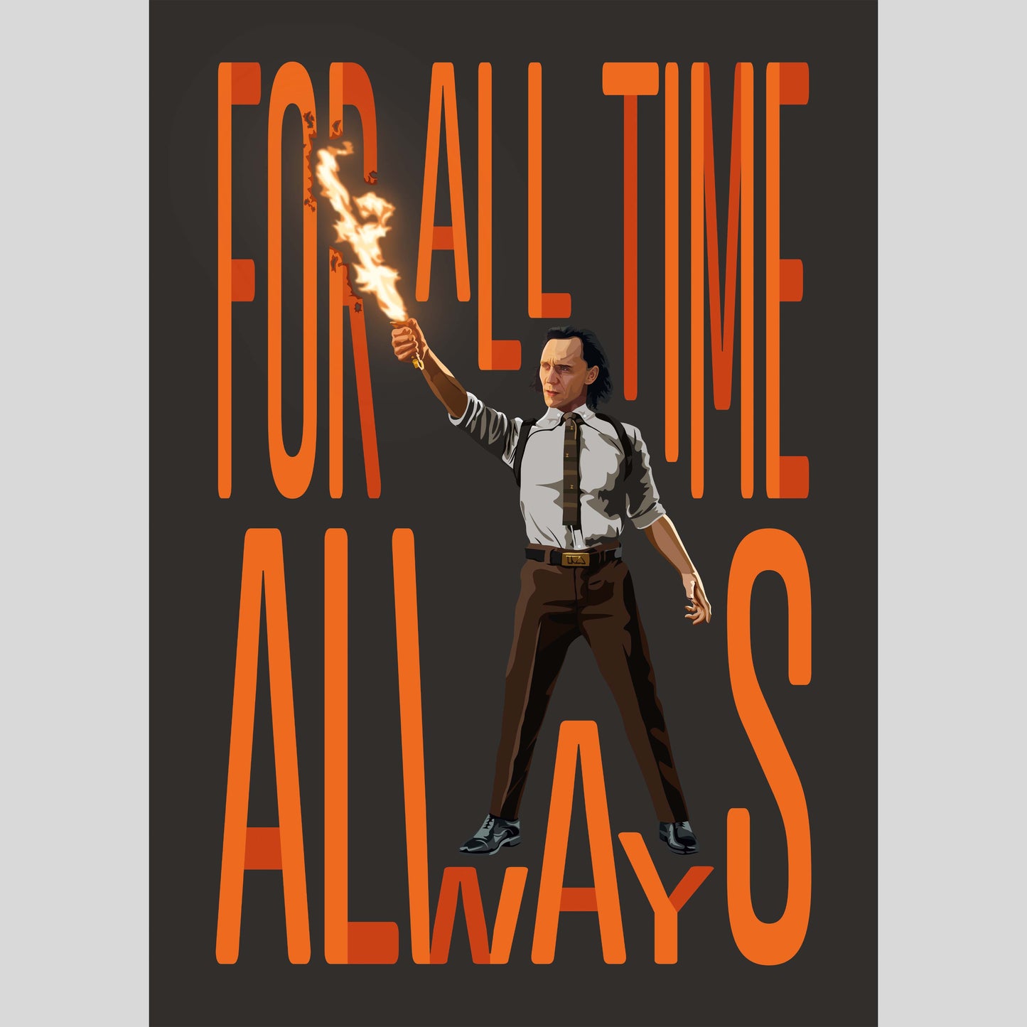 "For All Time" Art Print