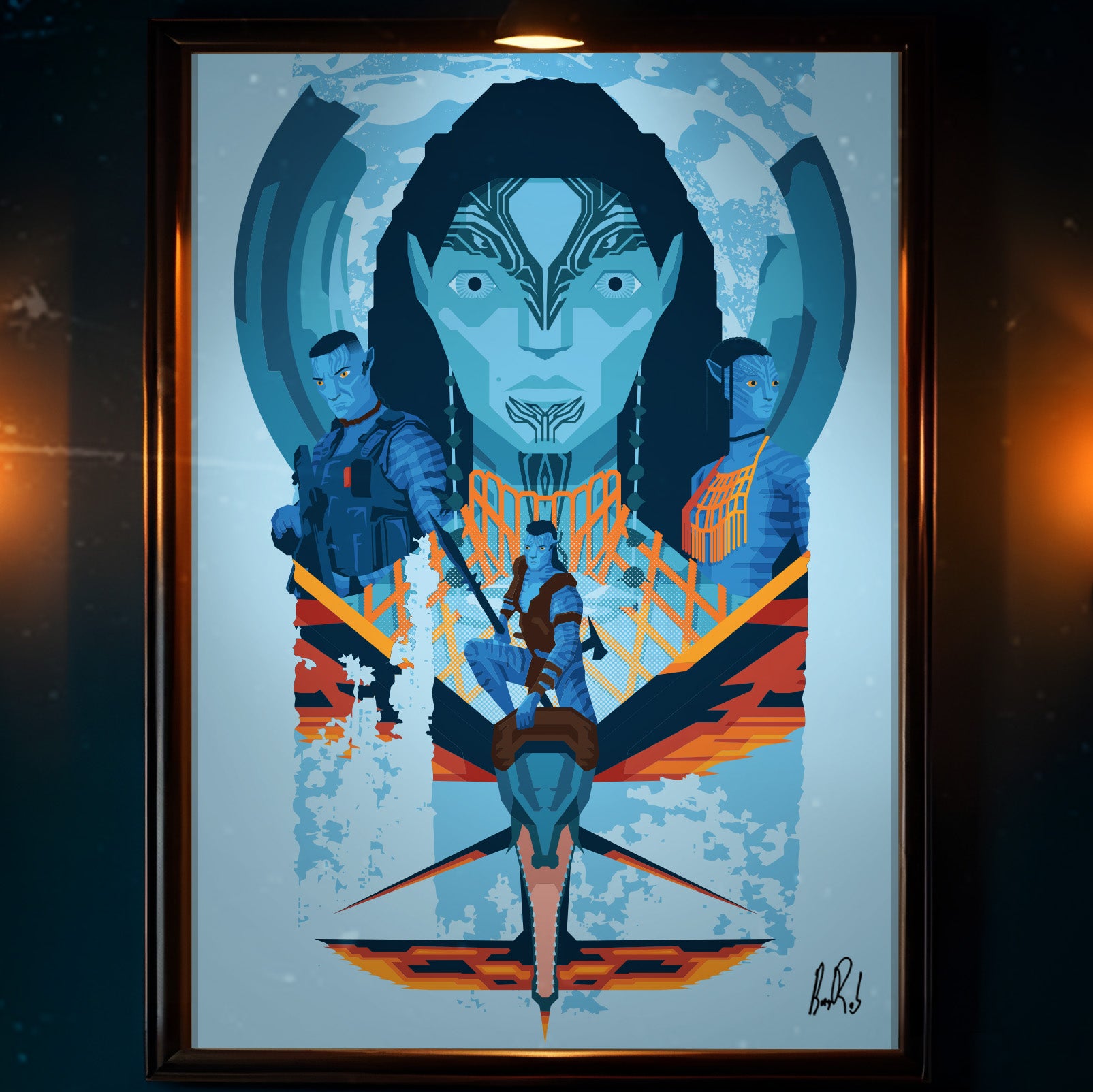 Way of Water Signed Art Print