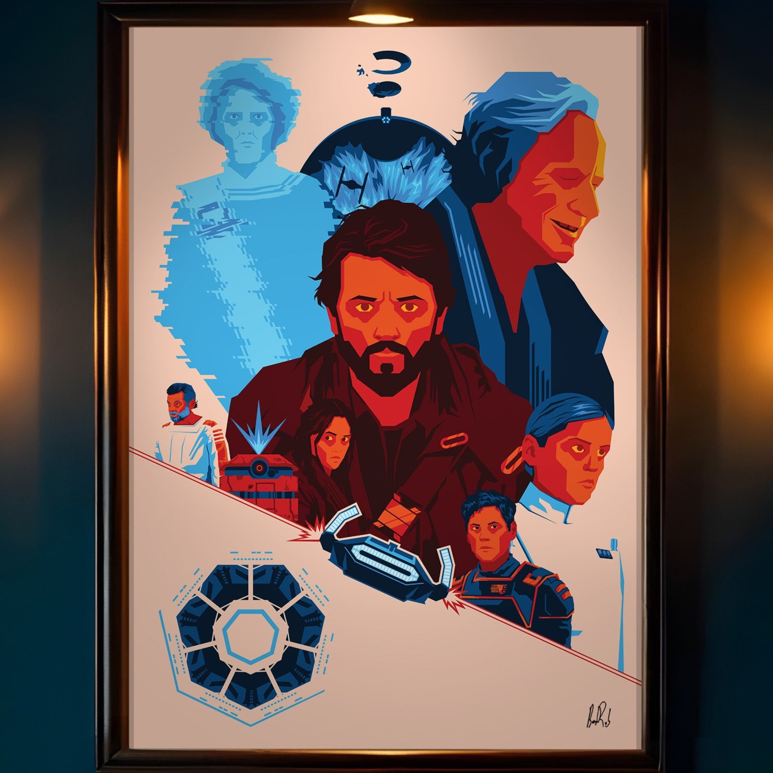 Andor S1 Signed Art Print