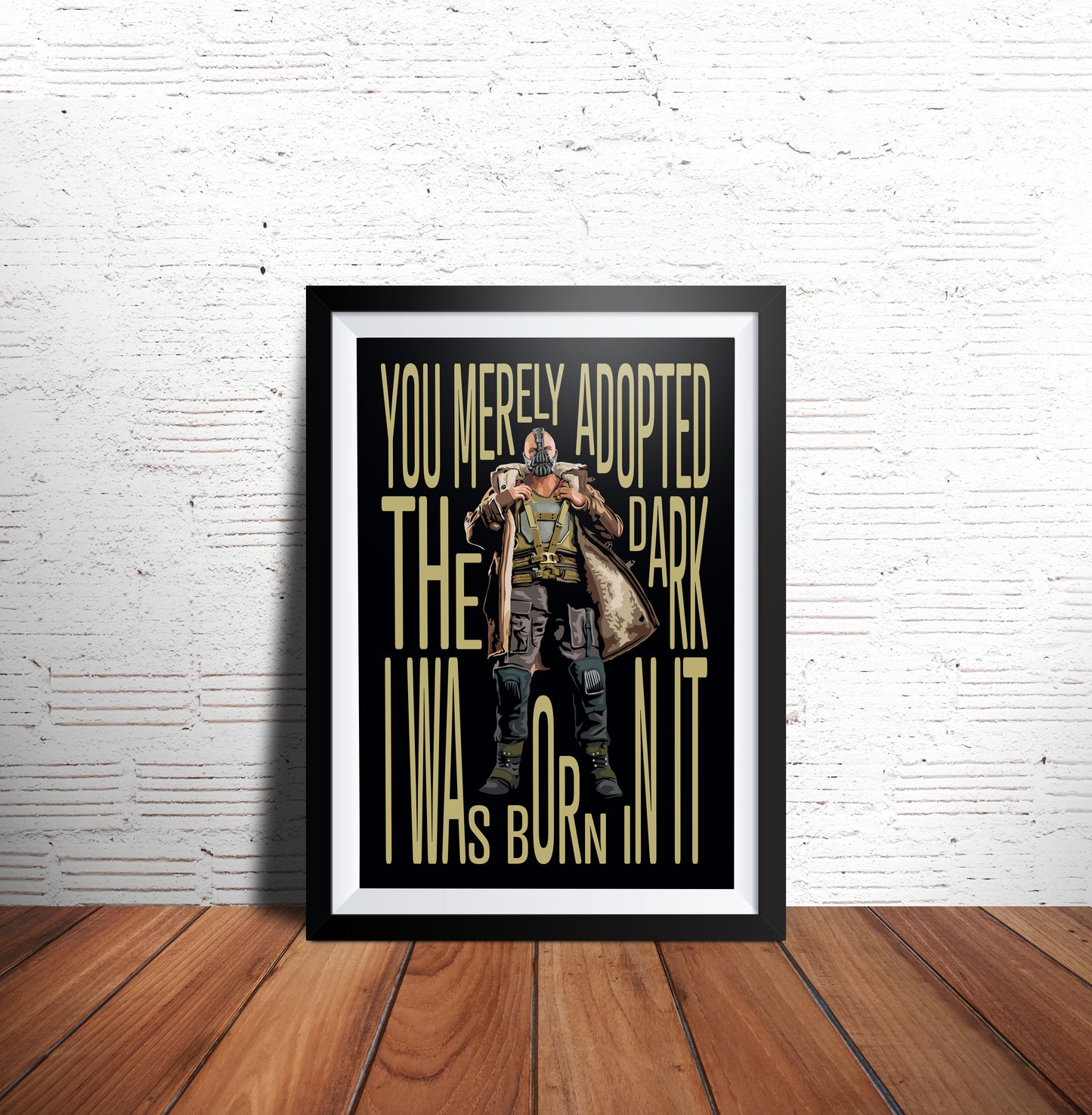 "Born In It" Art Print