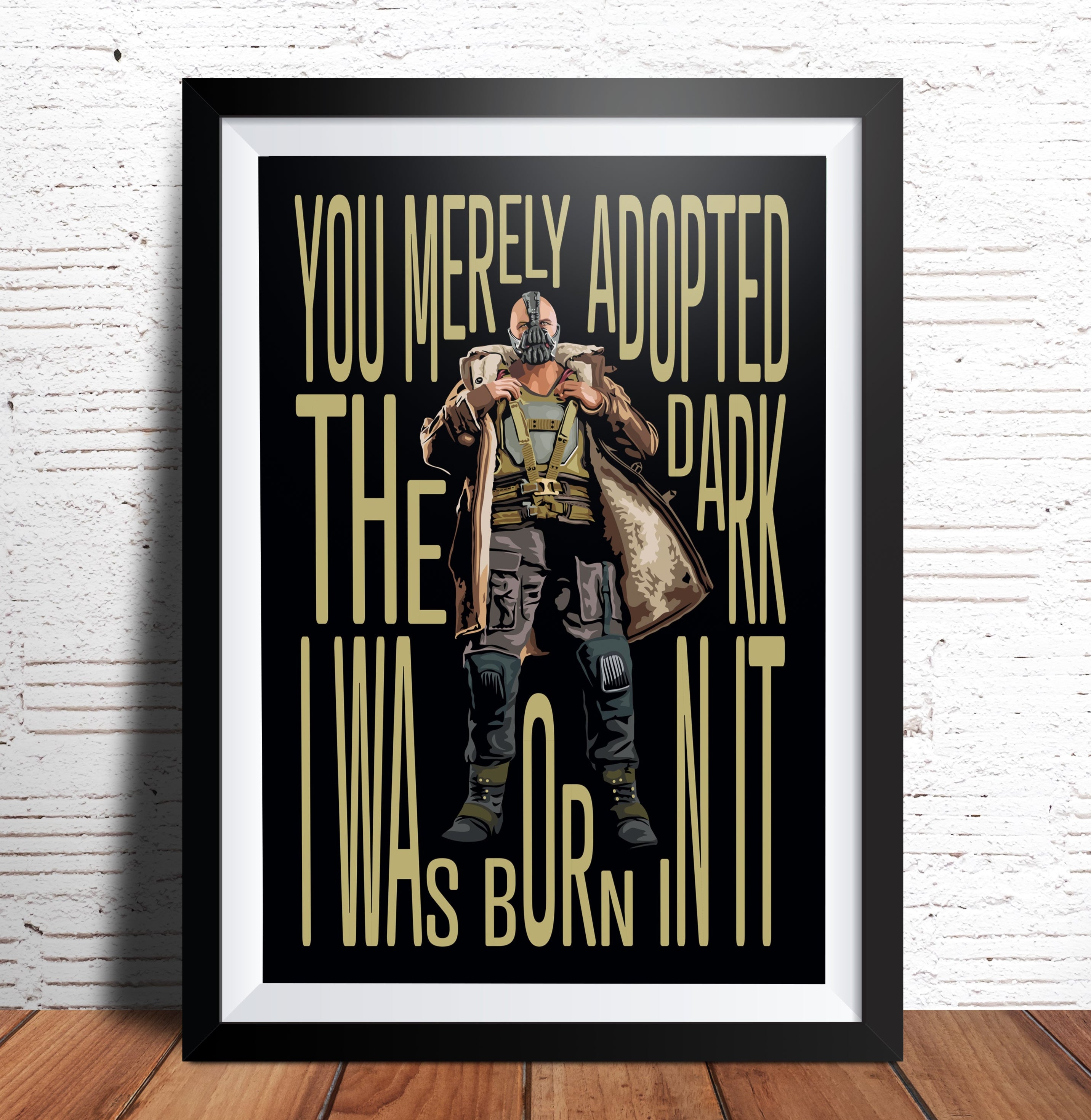 "Born In It" Art Print