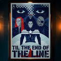 Til The End of the Line Signed Art Print