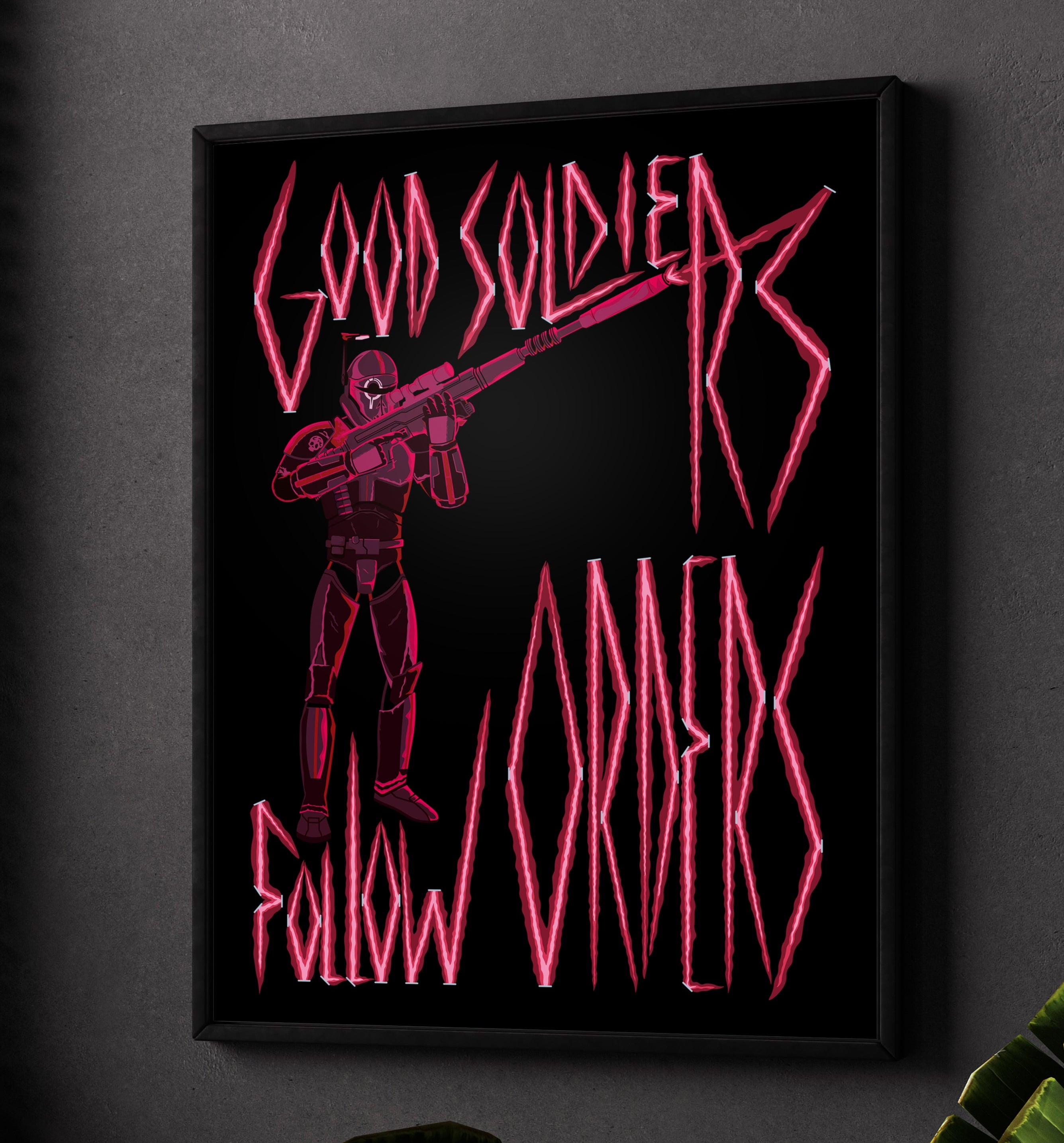 "Good Soldiers" Art Print