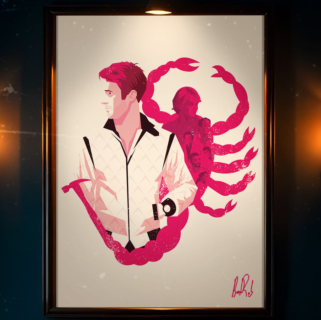 I Drive Signed Art Print