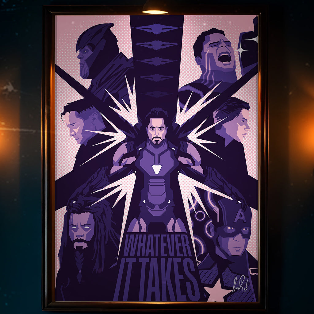 Whatever It Takes Signed Art Print