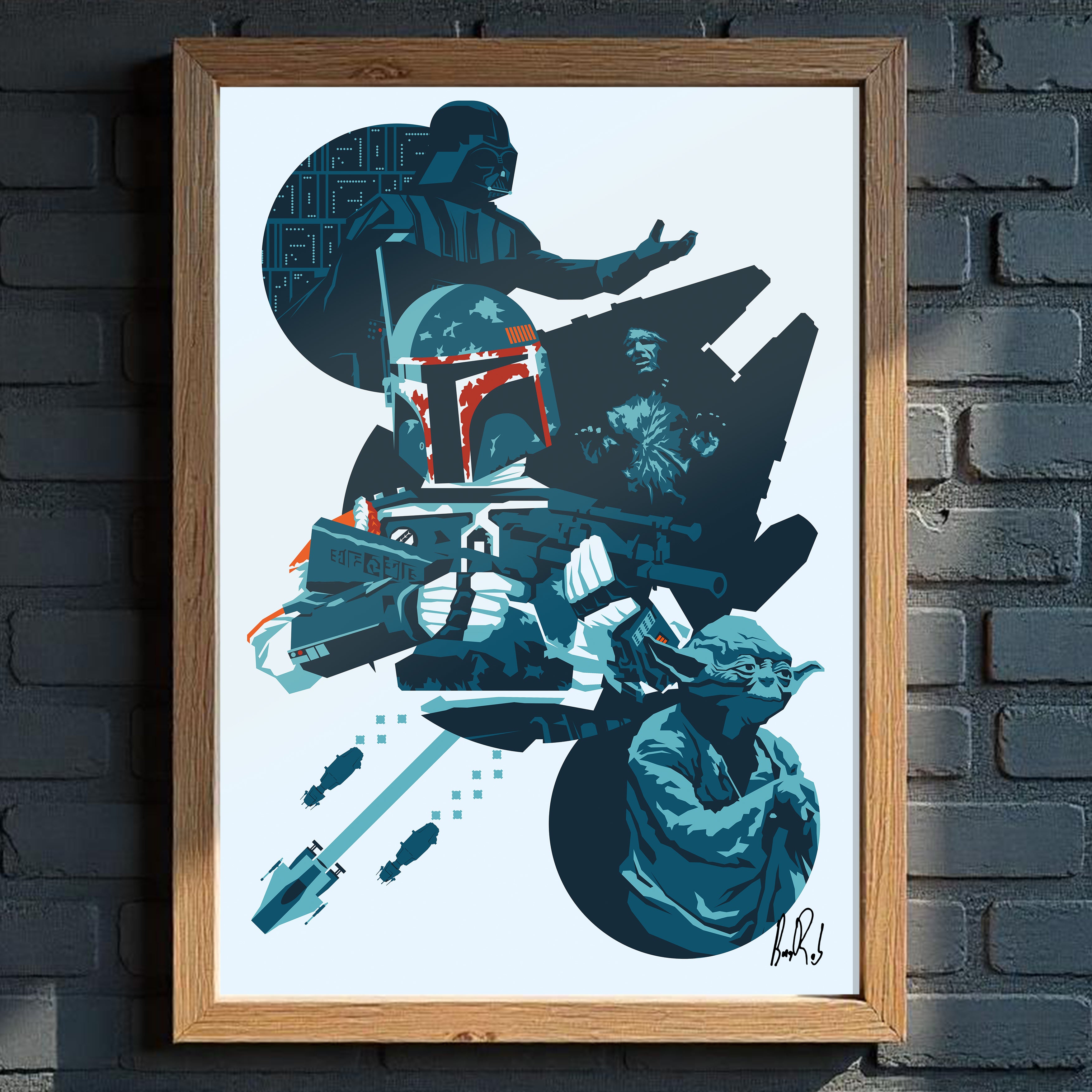 Episode V Signed Art Print