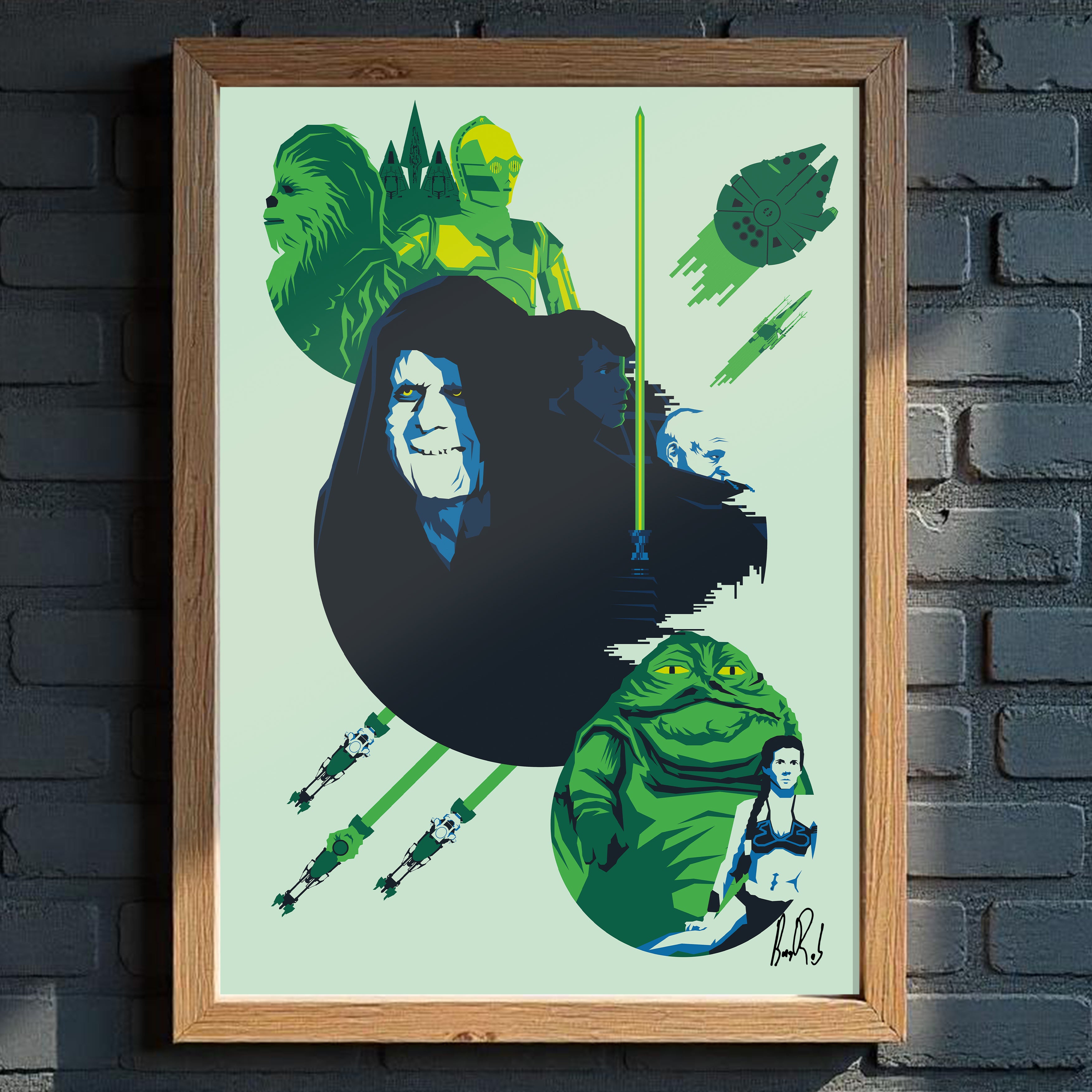 Episode VI Signed Art Print