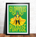 "Glorious Purpose" Art Print