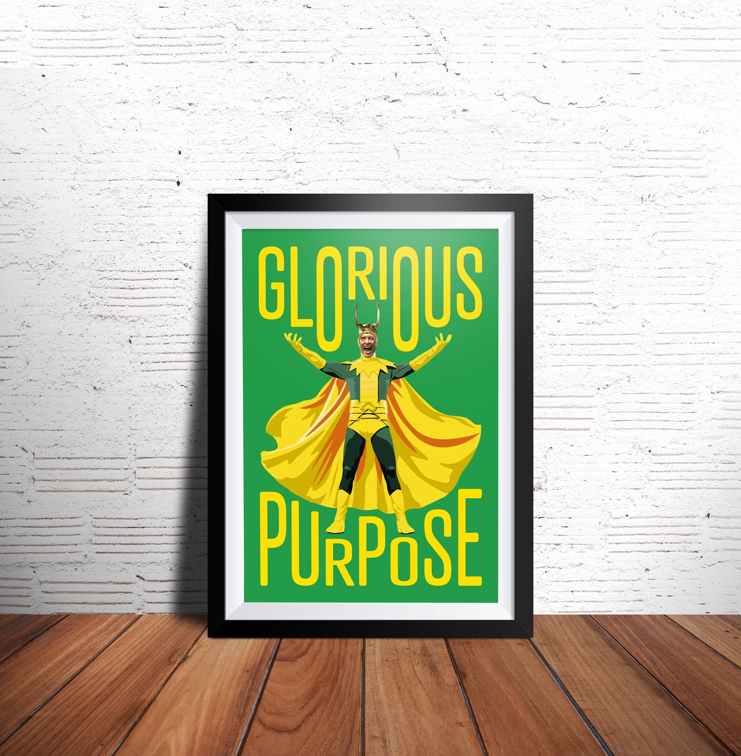 "Glorious Purpose" Art Print