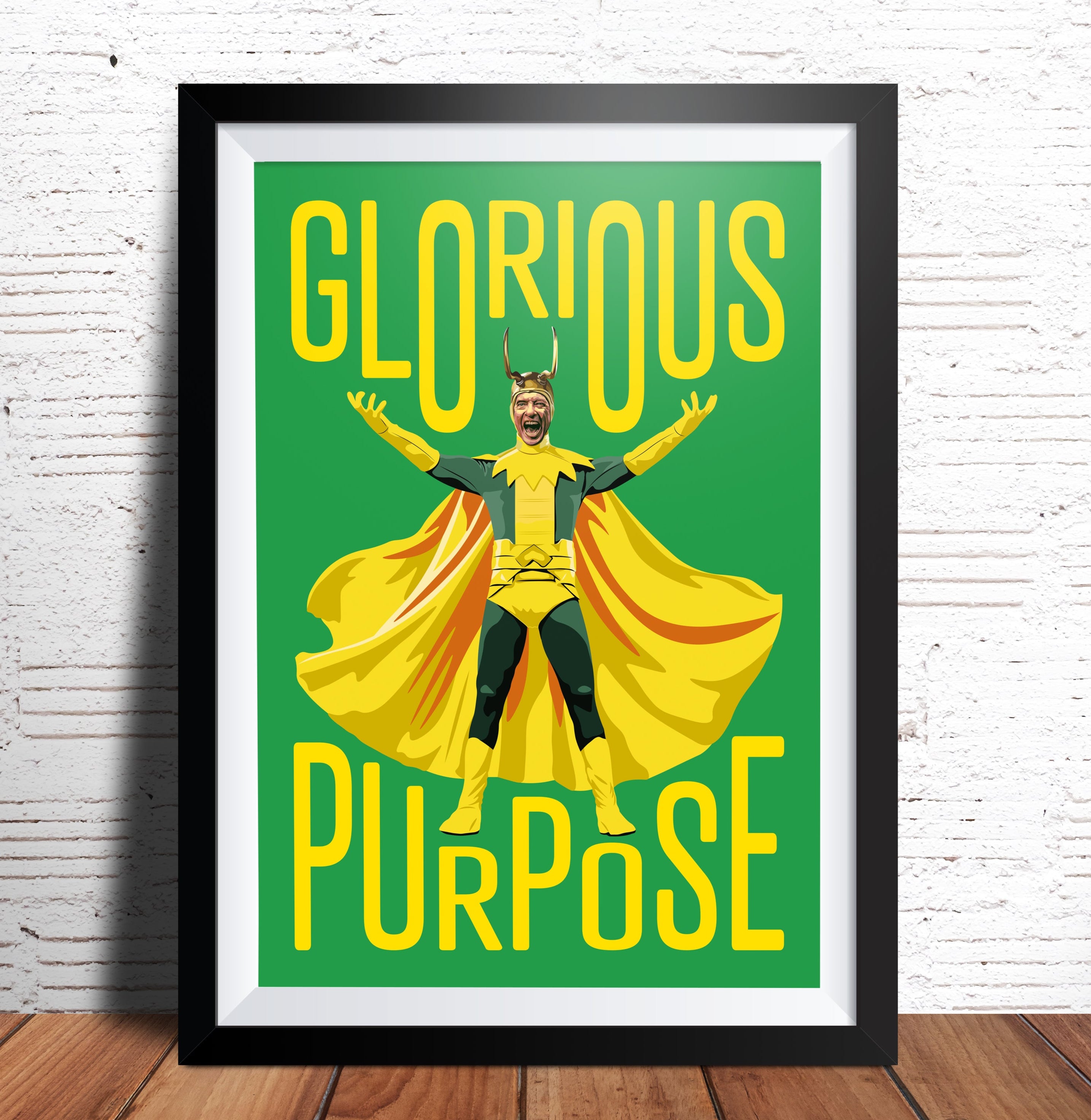 "Glorious Purpose" Art Print
