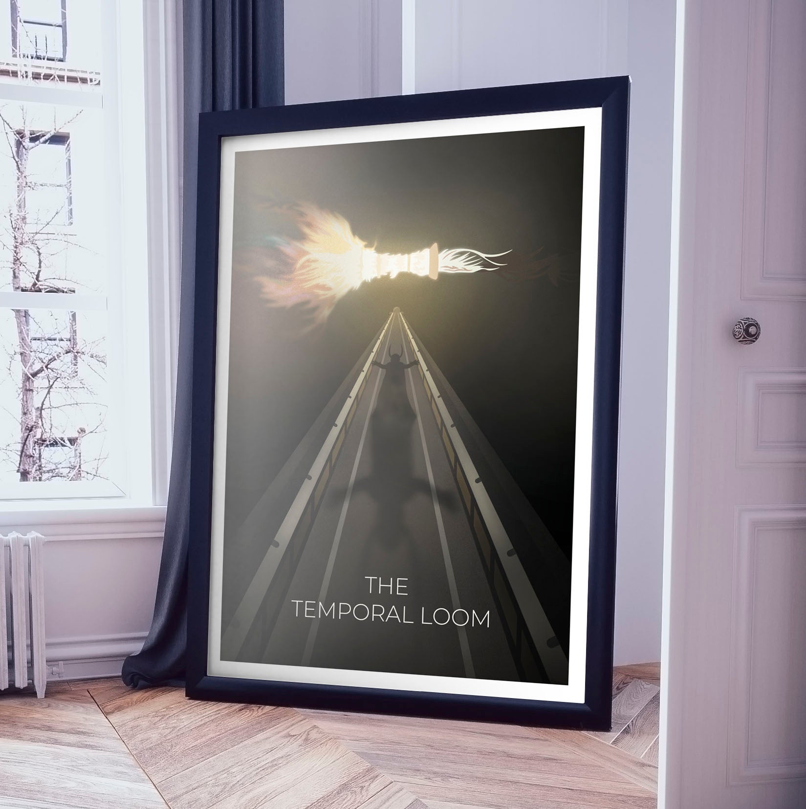 "The Temporal Loom" Art Print