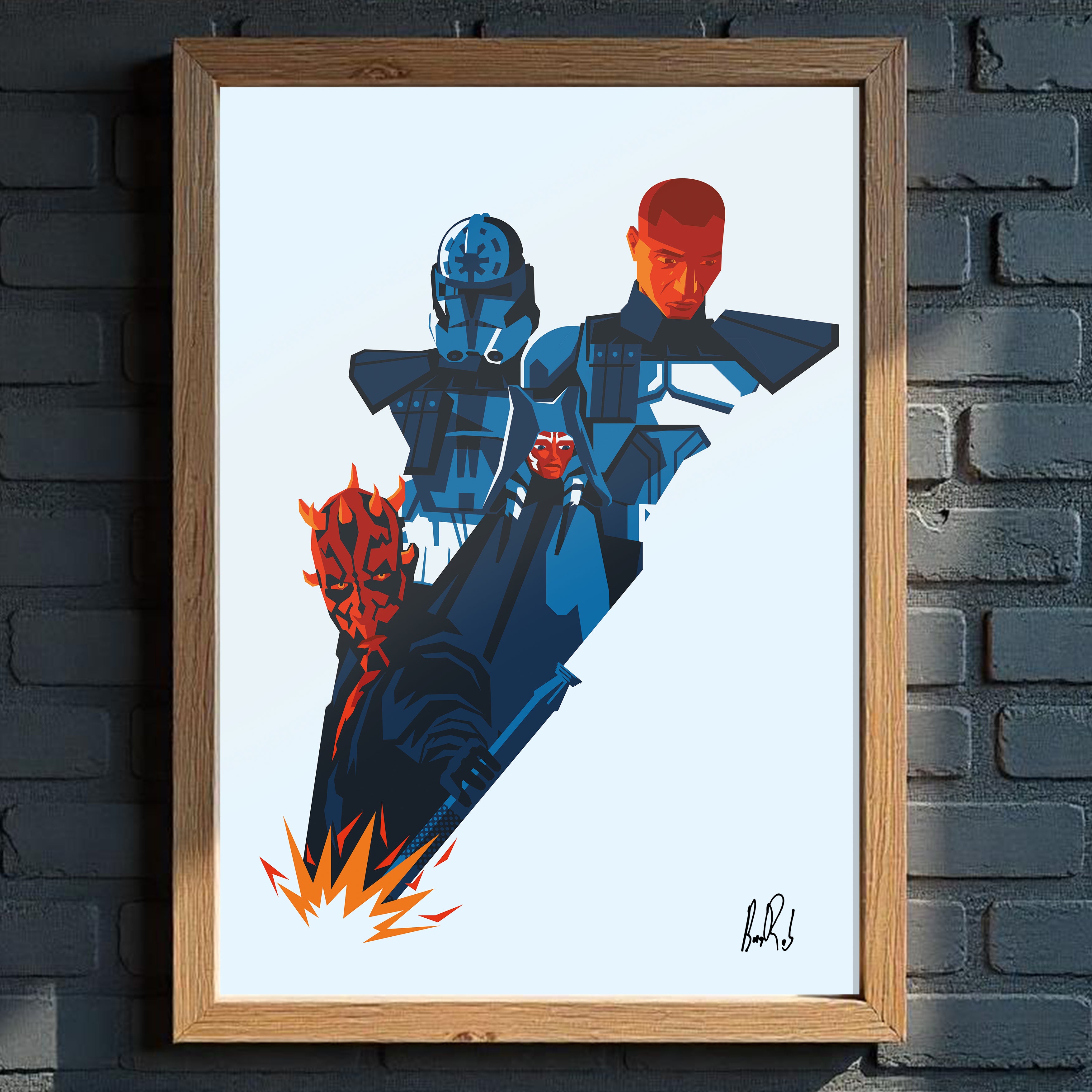 Victory and Death Signed Art Print