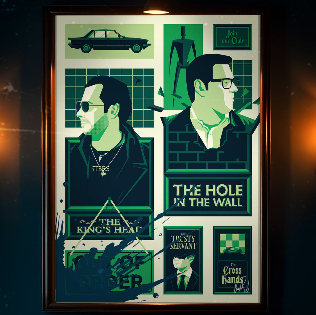 Out of Order Signed Art Print